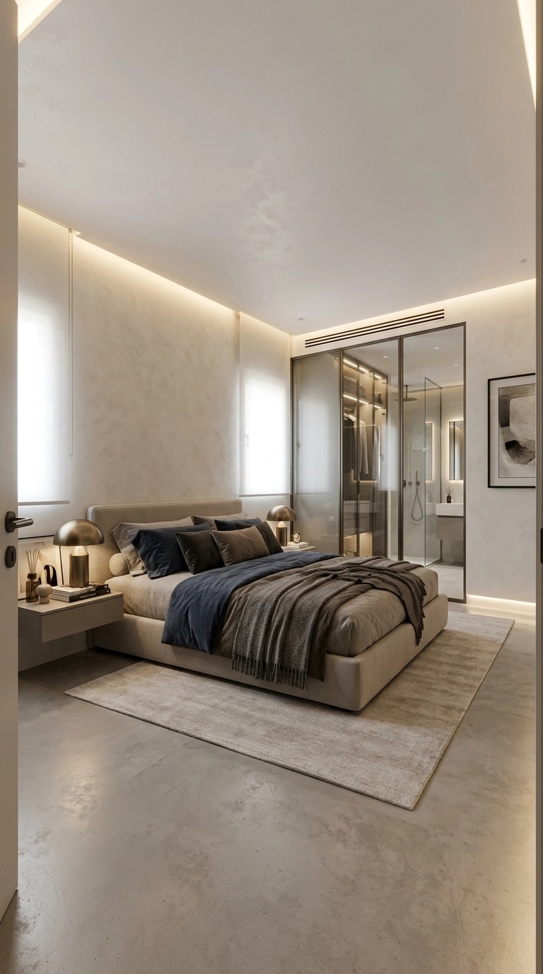 Interior design in Contemporary style — Bedroom by GenRoom AI