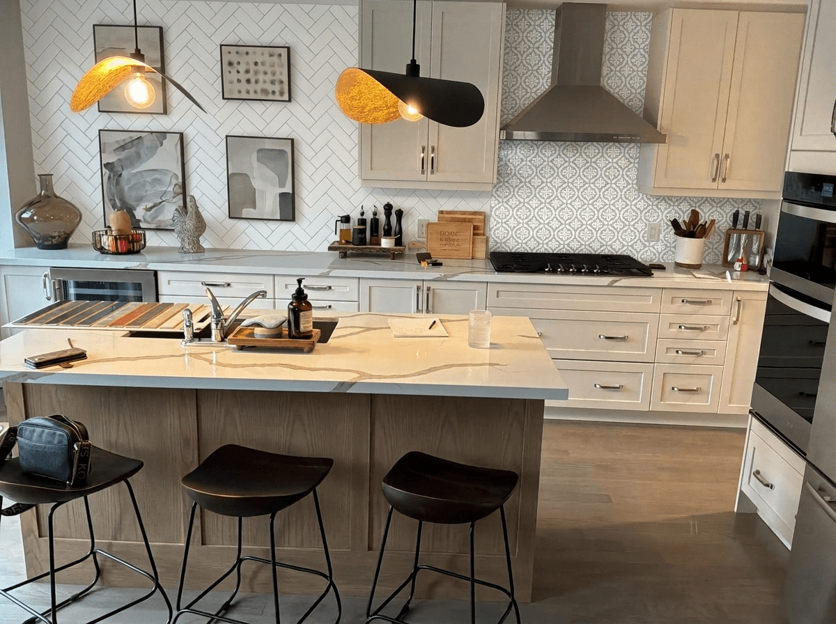 Kitchen interior in no_style style — photo by GenRoom AI