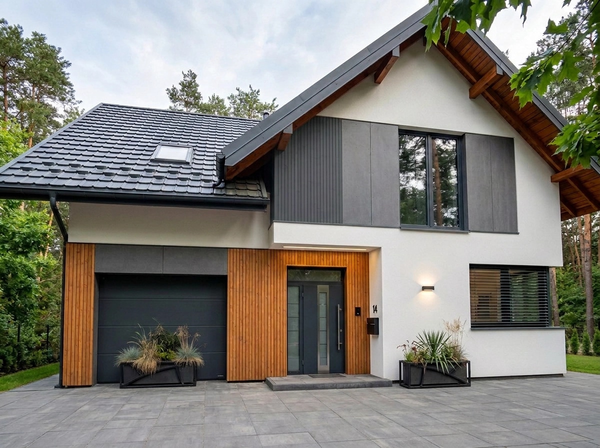 Facade design in Contemporary Facade style — Facade by GenRoom AI