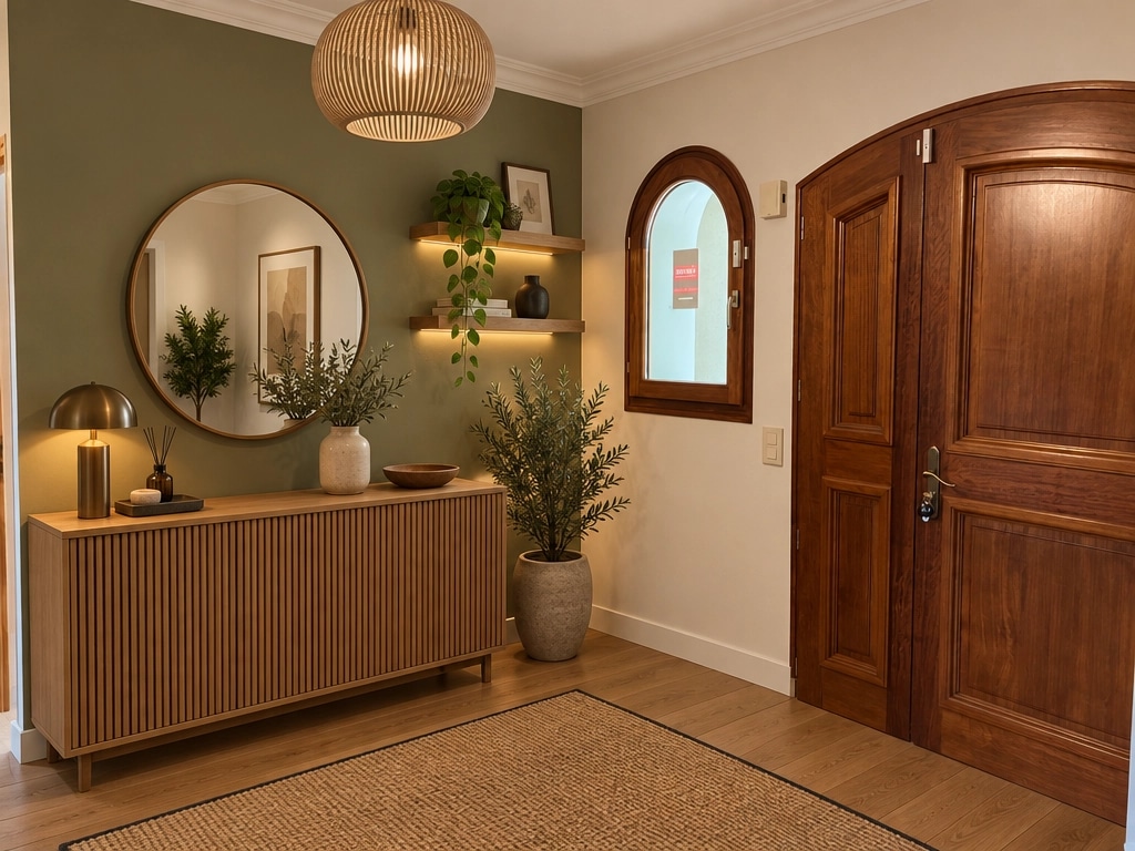 Interior design in Contemporary style — Hallway by GenRoom AI