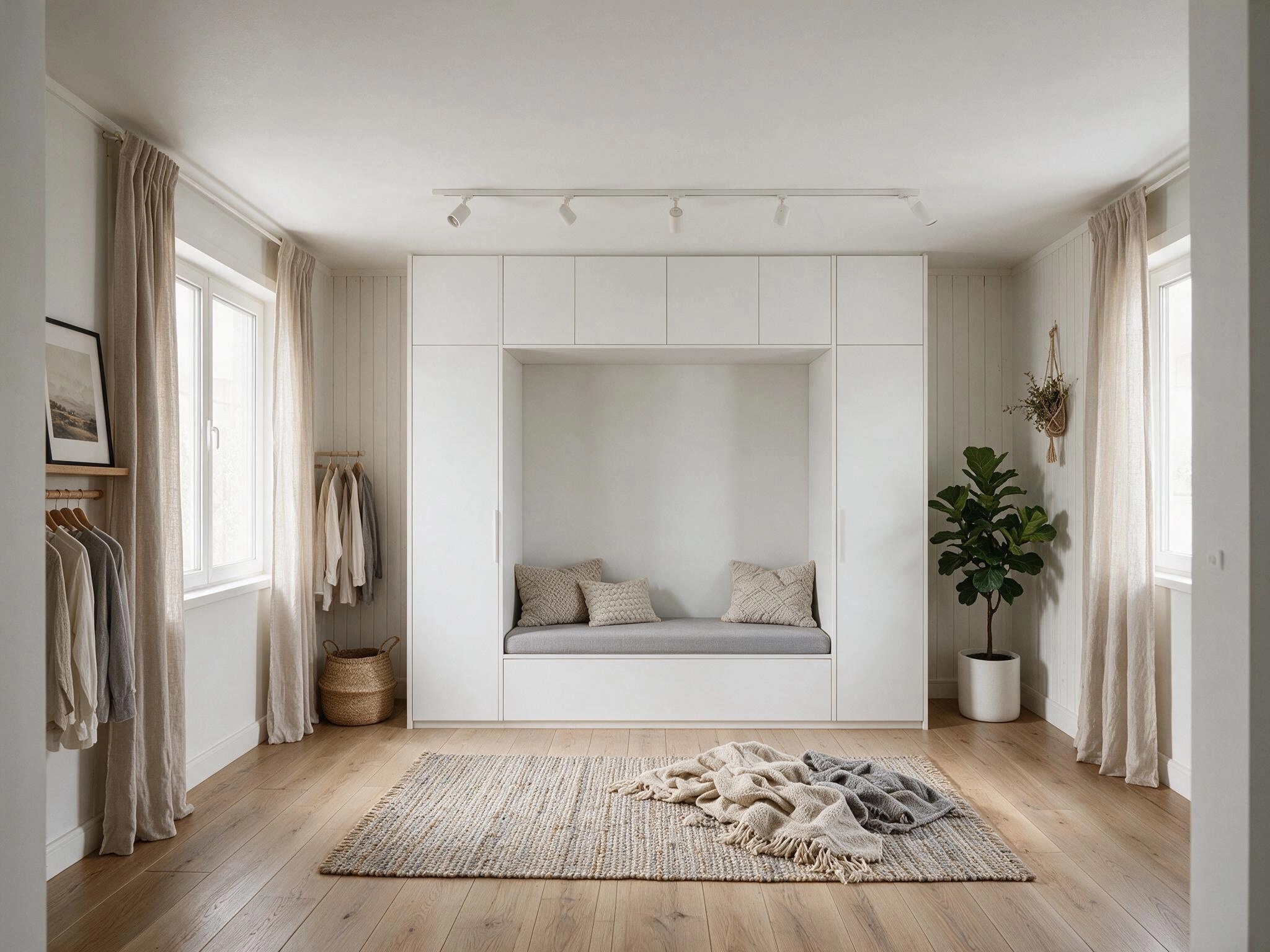 Scandinavian Living Room design — interior photo by GenRoom AI