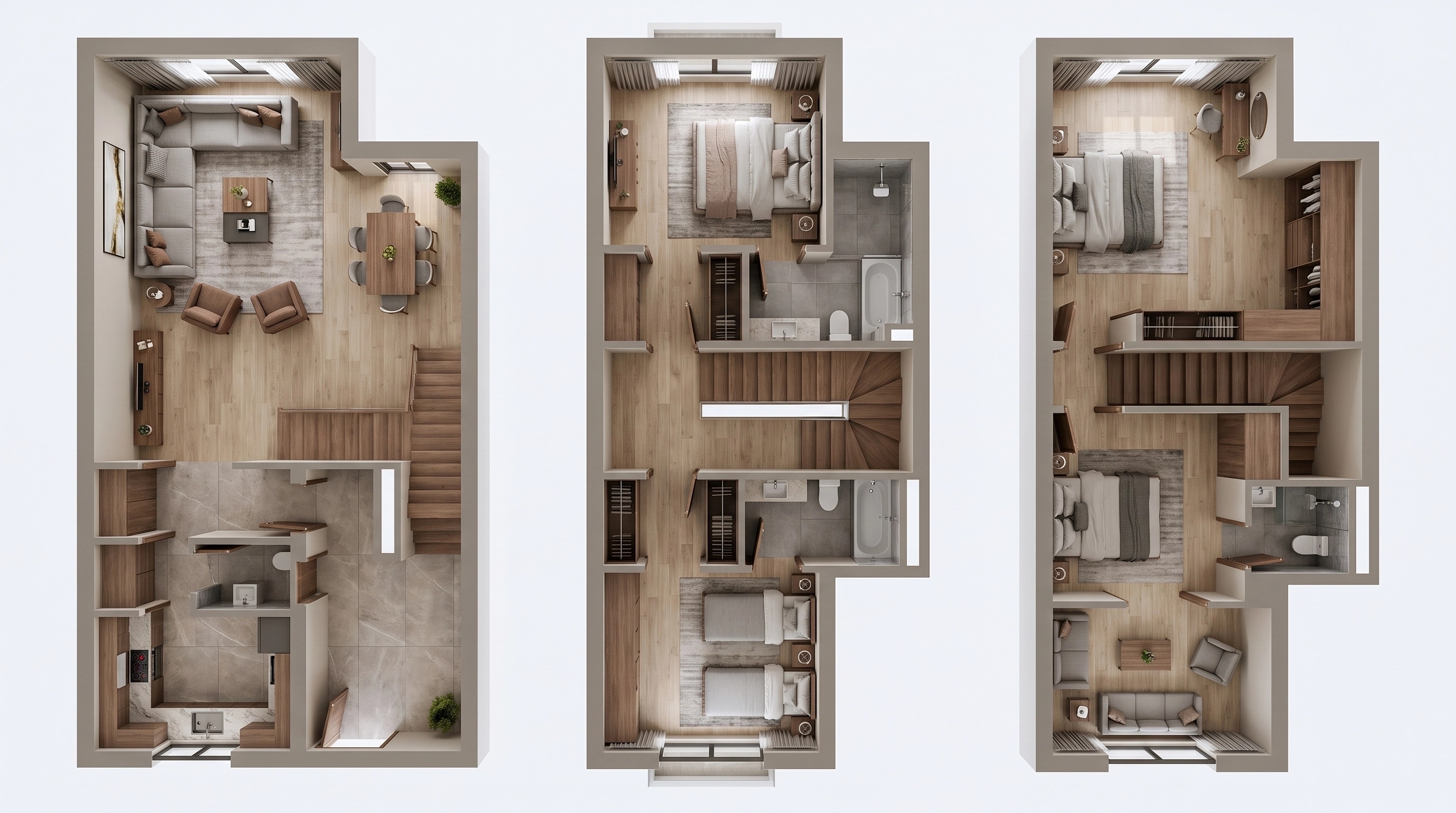 Interior design in Contemporary style — Living Room by GenRoom AI