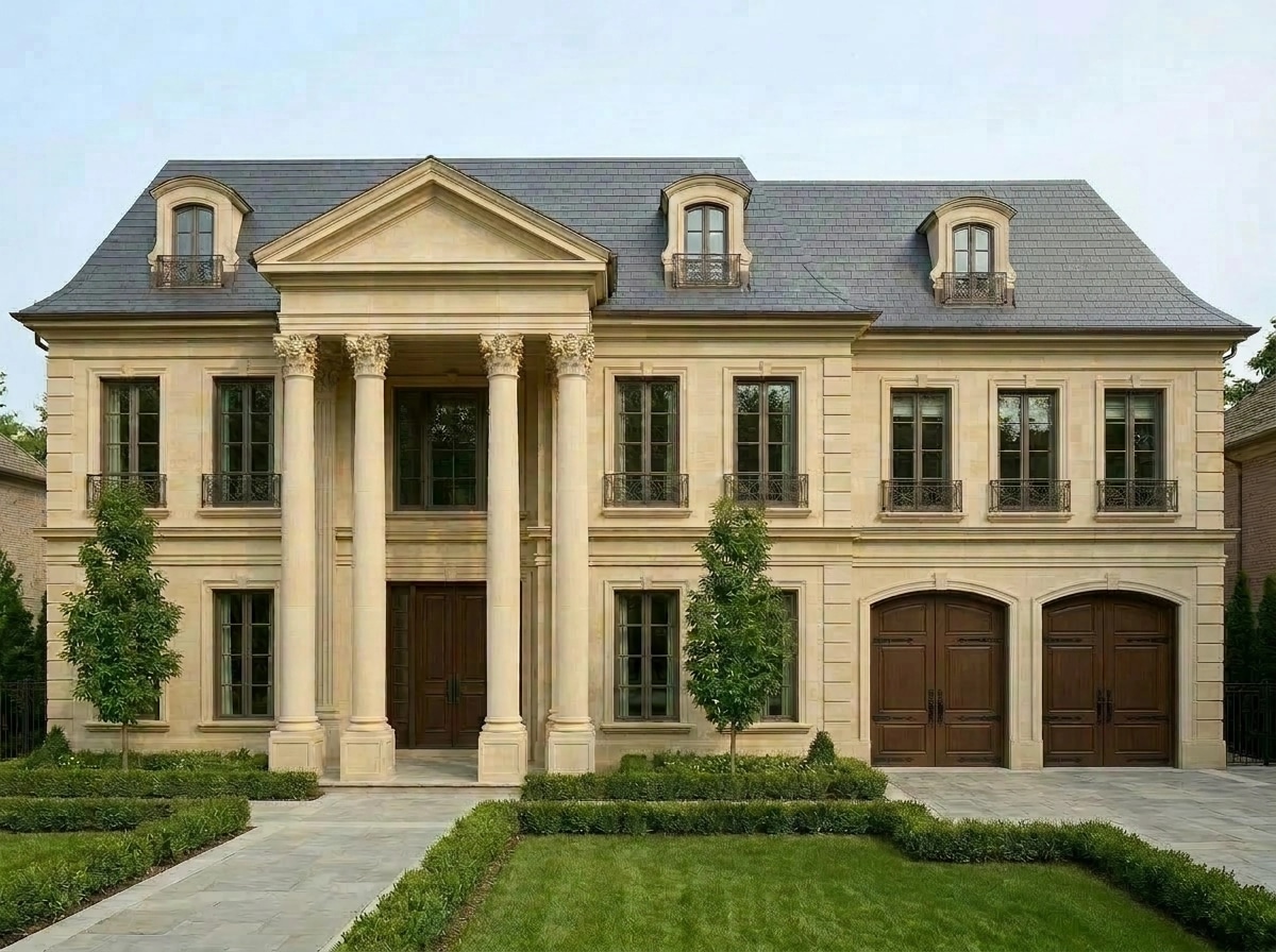 Facade design in Classic Facade style — Facade by GenRoom AI