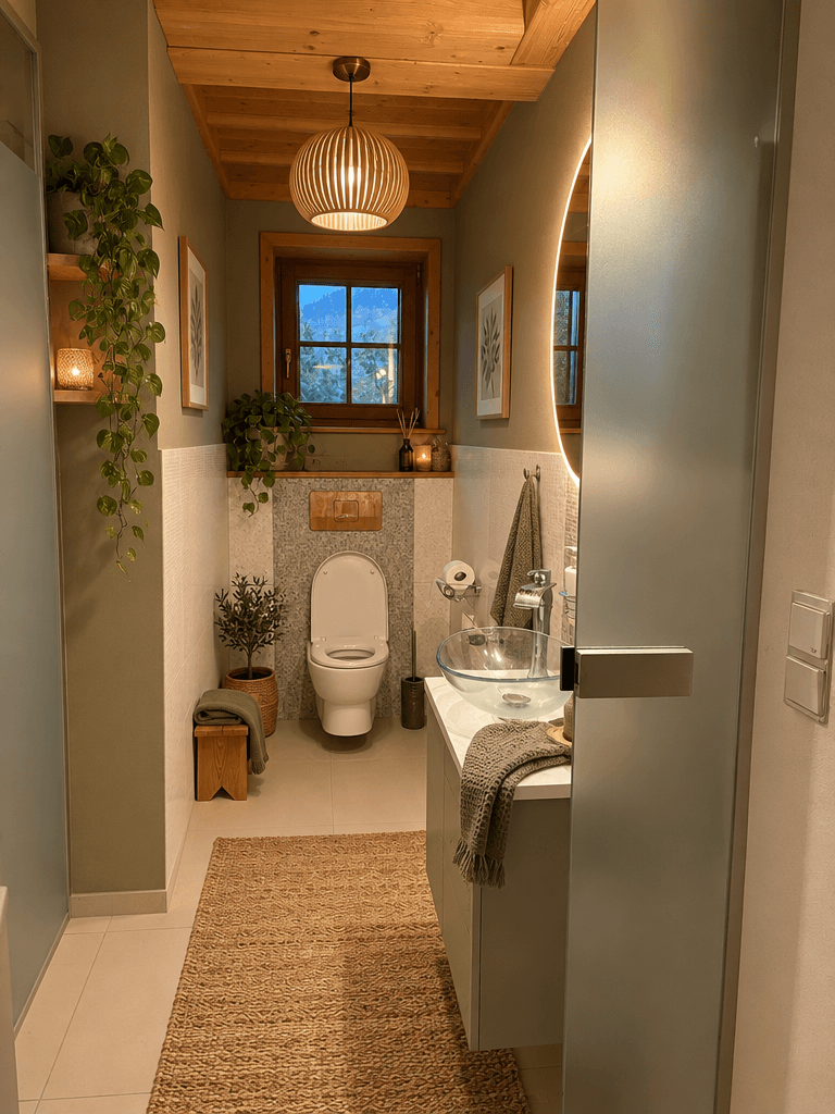 Interior design in Scandinavian style — Bathroom by GenRoom AI