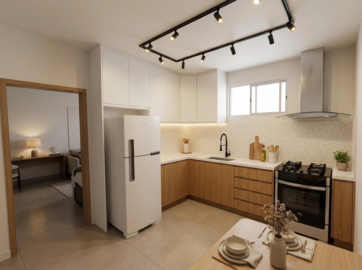 Kitchen interior in no_style style — photo by GenRoom AI