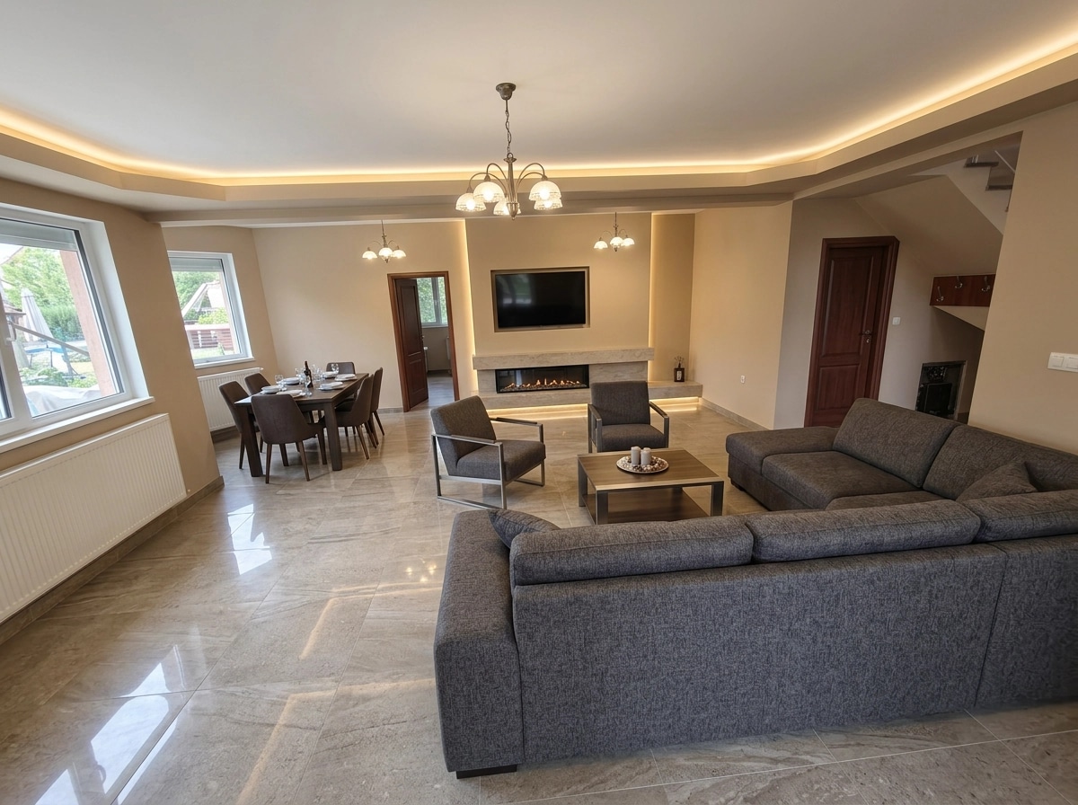 Interior design in Contemporary style — Living Room by GenRoom AI