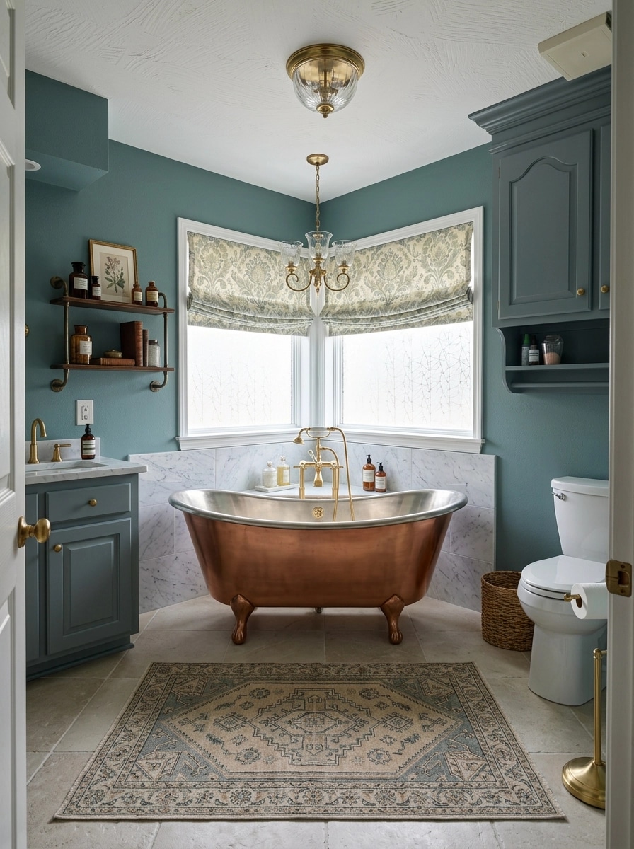 British Bathroom design — interior photo by GenRoom AI