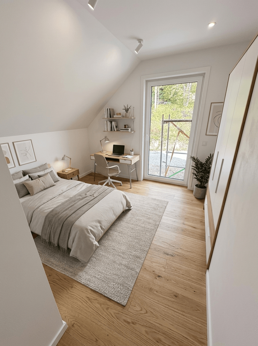Interior design in Contemporary style — attic by GenRoom AI