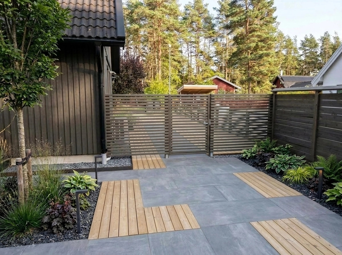 Contemporary Yard Yard design — yard photo by GenRoom AI