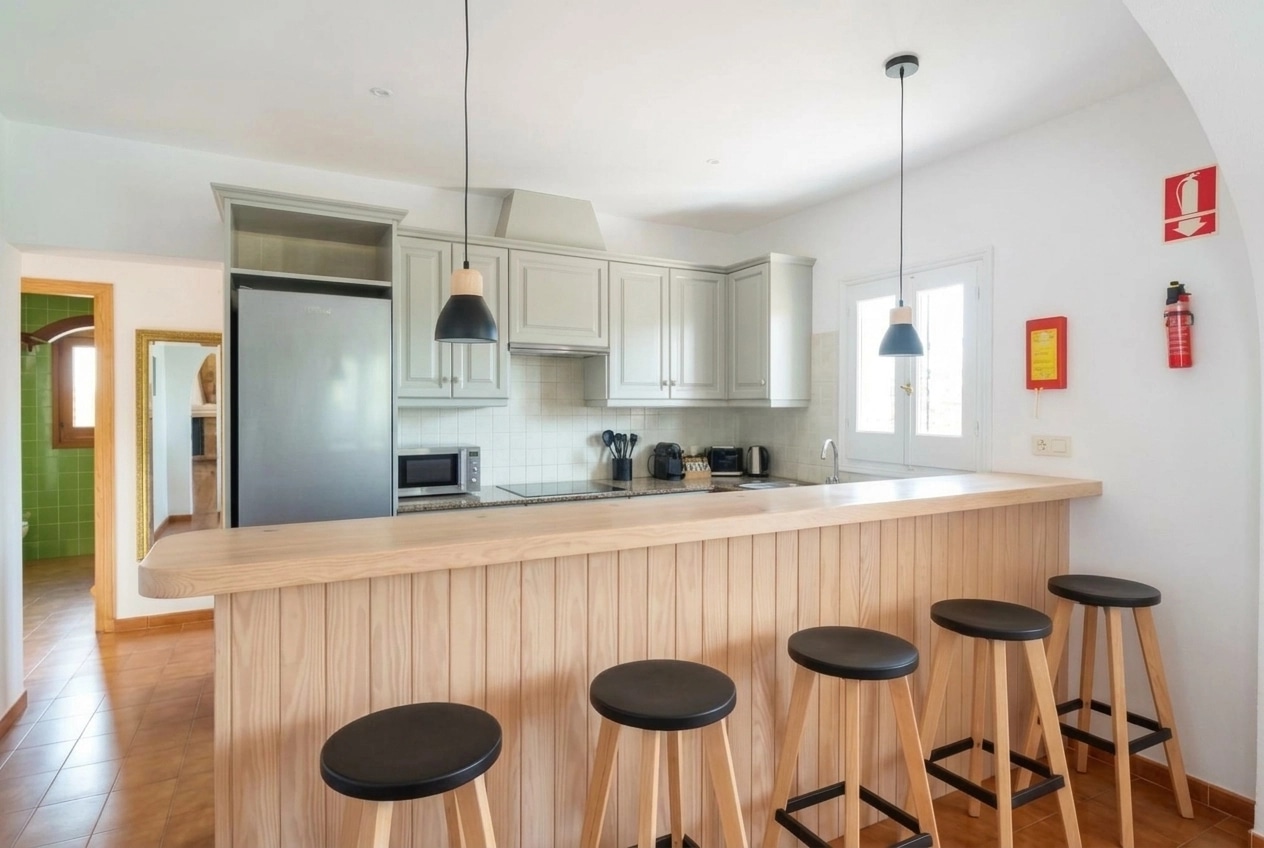 Kitchen interior in no_style style — photo by GenRoom AI
