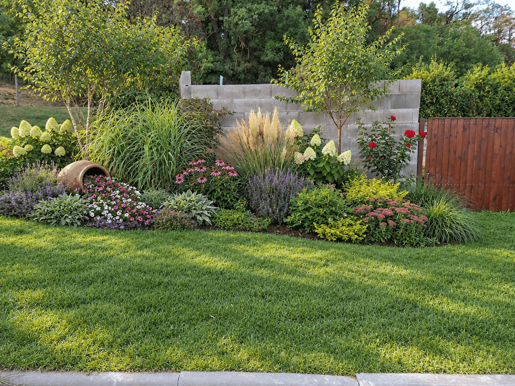 Country Rustic Garden Yard design — yard photo by GenRoom AI