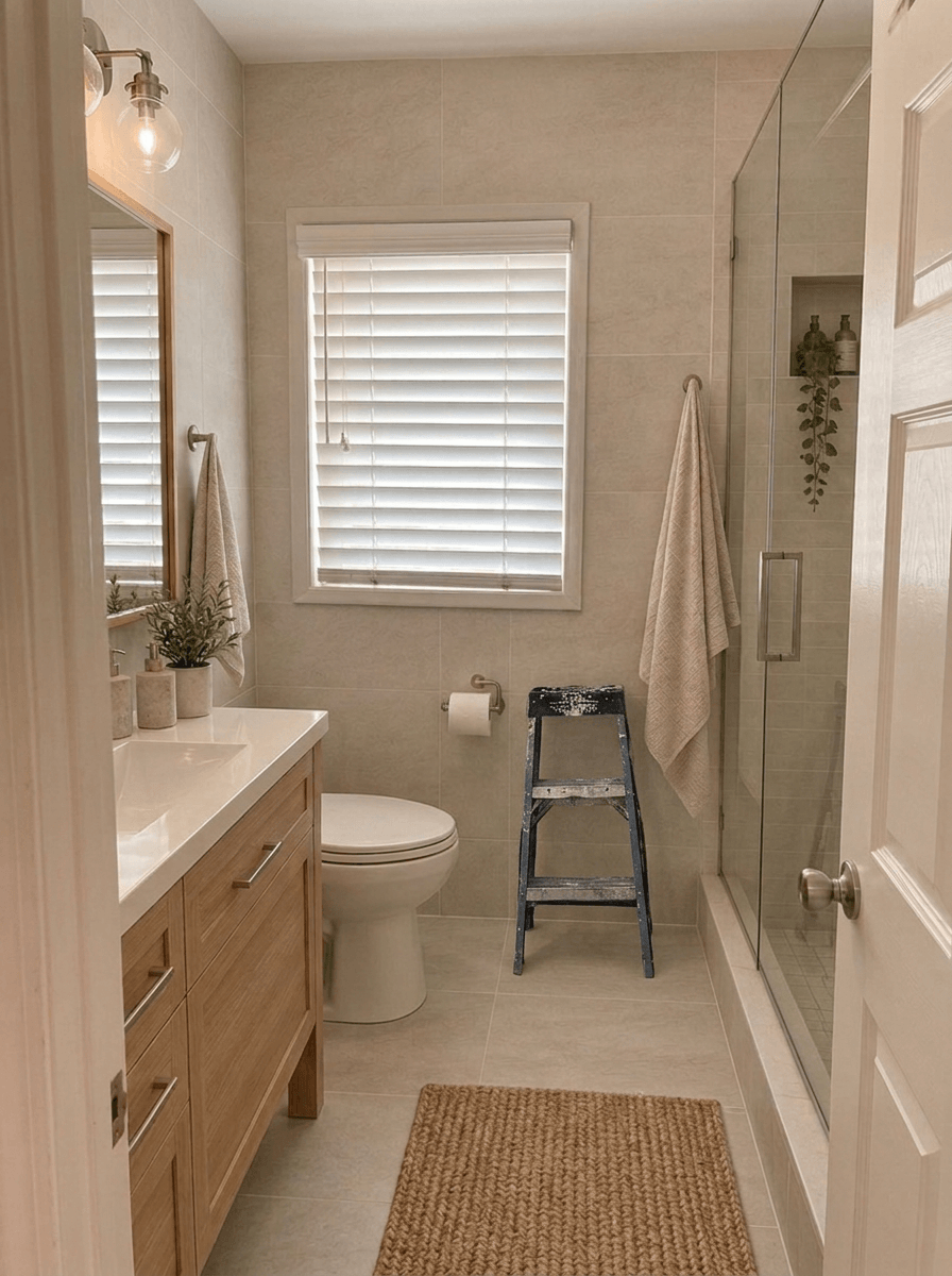 Interior design in Scandinavian style — Bathroom by GenRoom AI