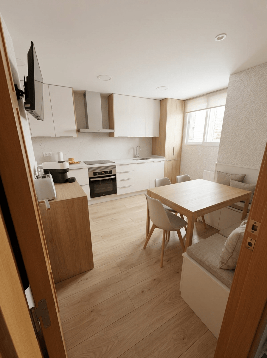 Interior design in Scandinavian style — Kitchen by GenRoom AI