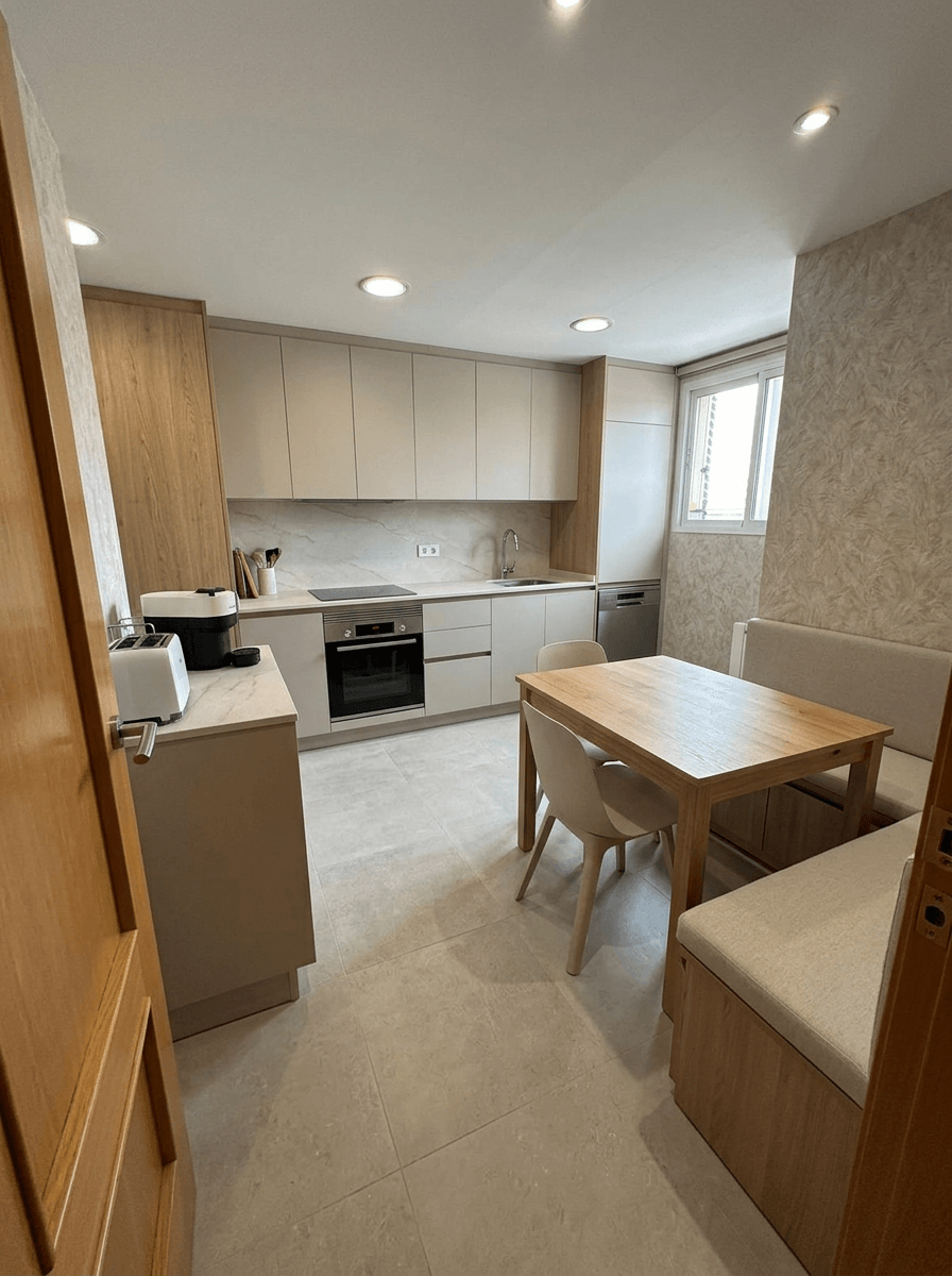 Interior design in Minimalism style — Kitchen by GenRoom AI