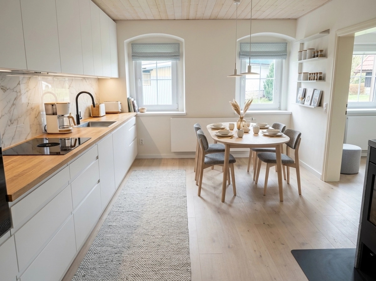 Scandinavian Cucina design — interior photo by GenRoom AI