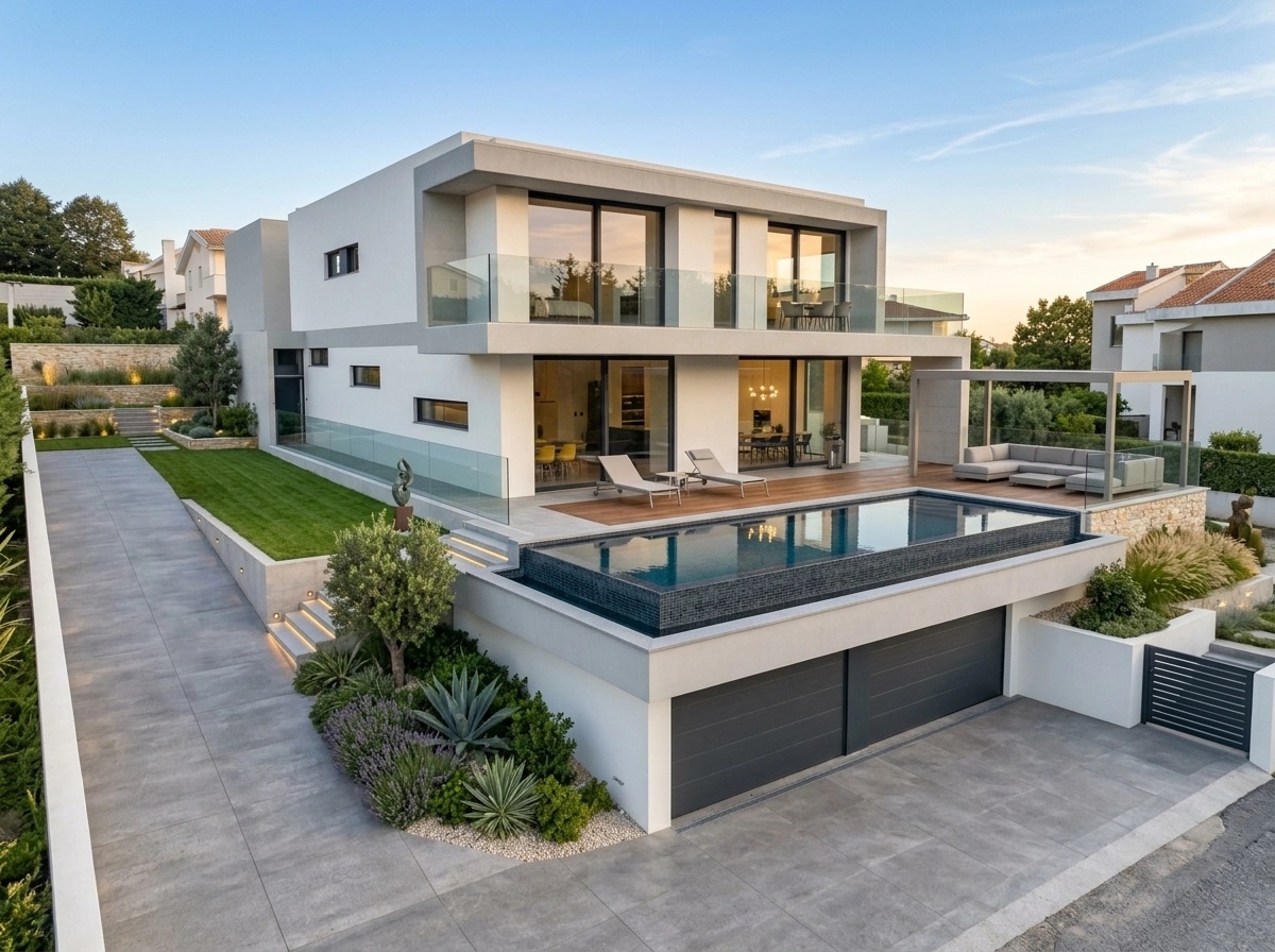 Contemporary Yard Yard design — yard photo by GenRoom AI