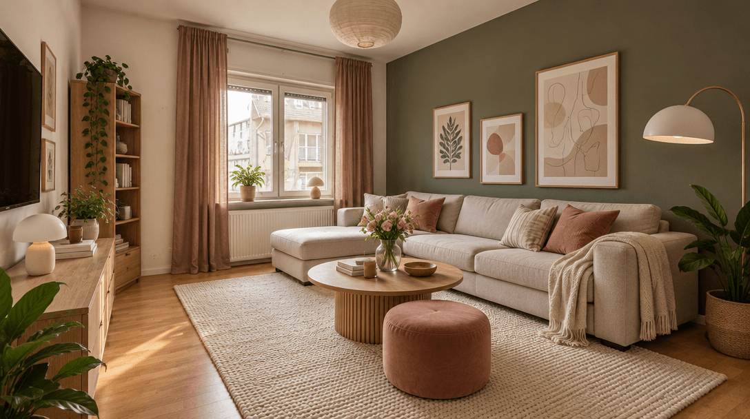Scandinavian Living Room design — interior photo by GenRoom AI