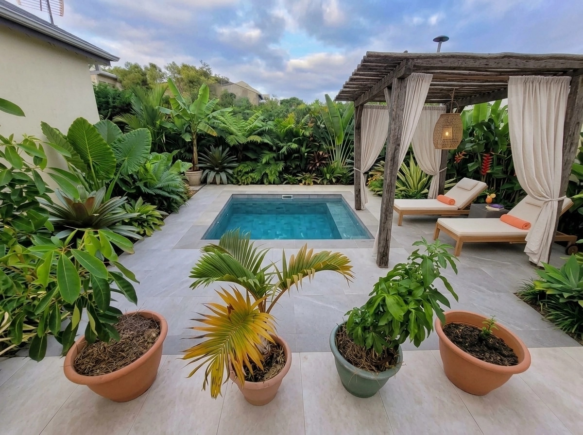 Yard design in no_style style — photo by GenRoom AI