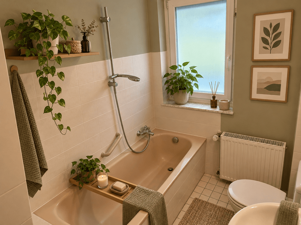 Bathroom interior in no_style style — photo by GenRoom AI