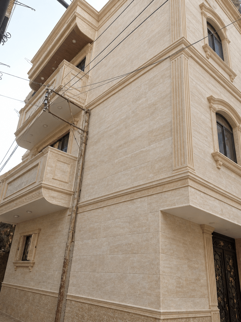 Projekt elewacji w stylu Classic Facade — Elewacja od GenRoom AI