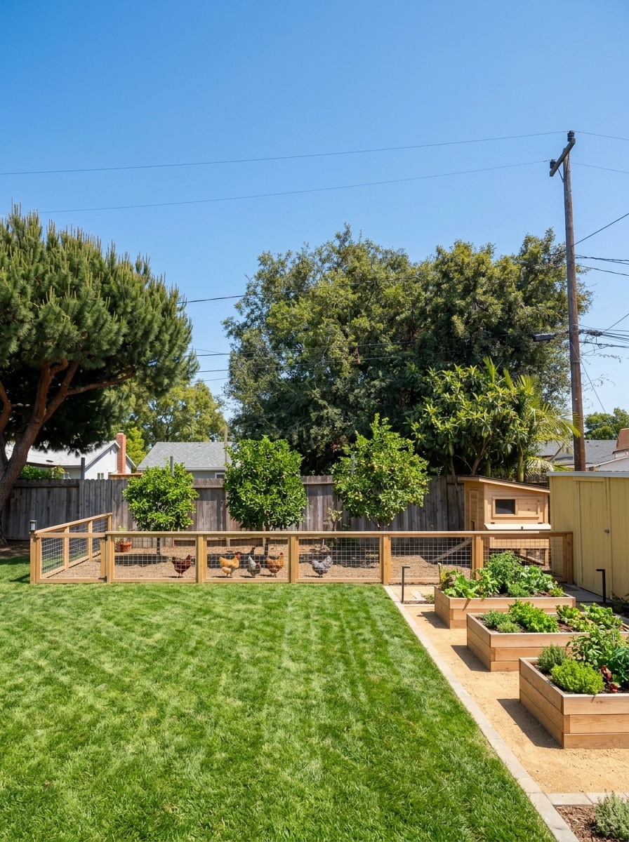 Landscape desain di Scandinavian Garden gaya — Halaman oleh GenRoom AI