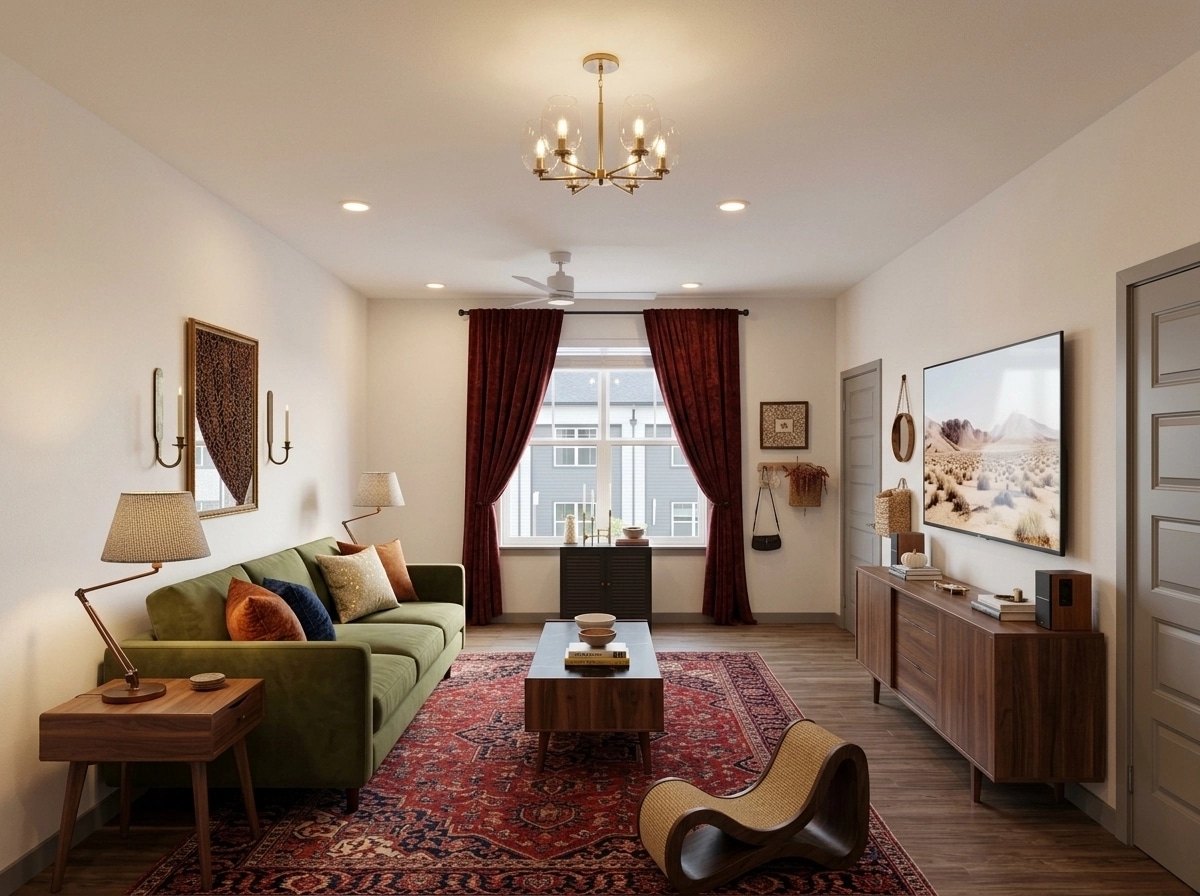Interior design in Contemporary style — Living Room by GenRoom AI
