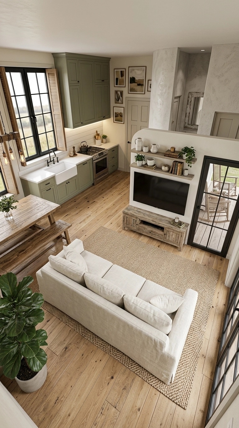 Interior design in Modern Farmhouse style — other by GenRoom AI
