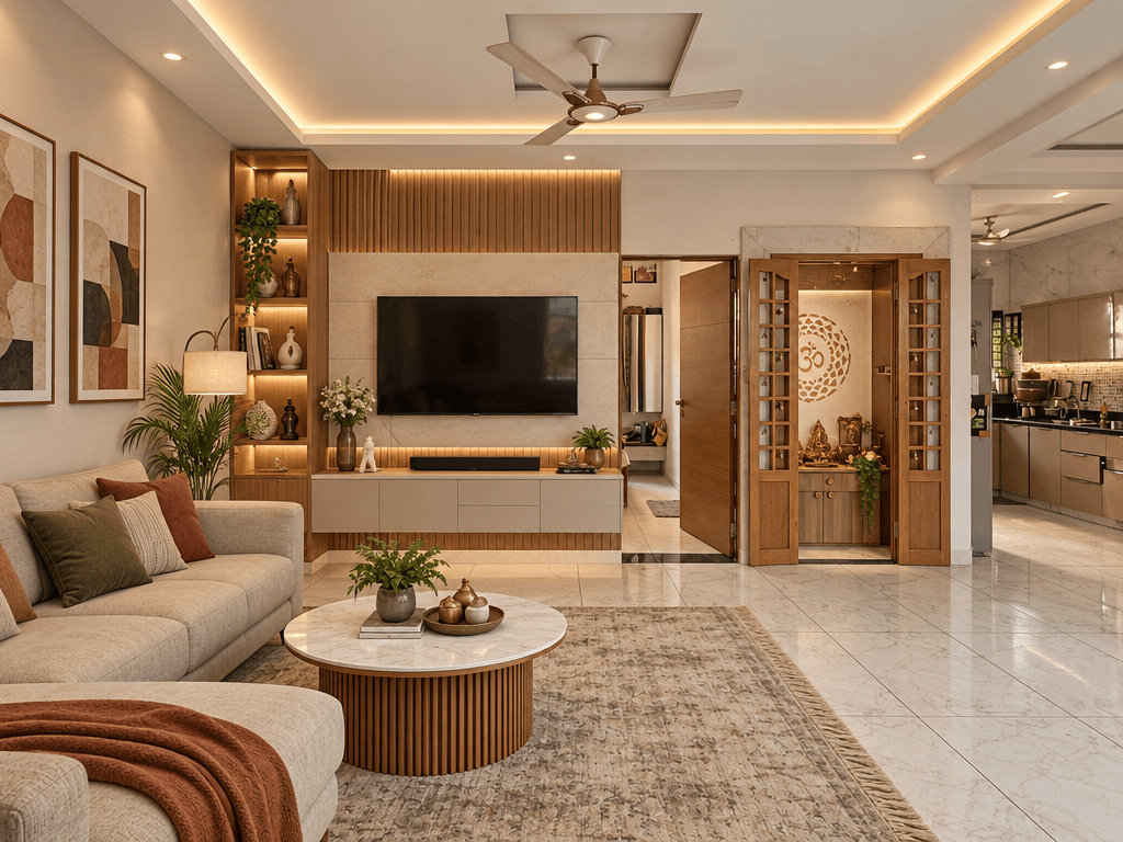 Interior design in Contemporary style — Living Room by GenRoom AI