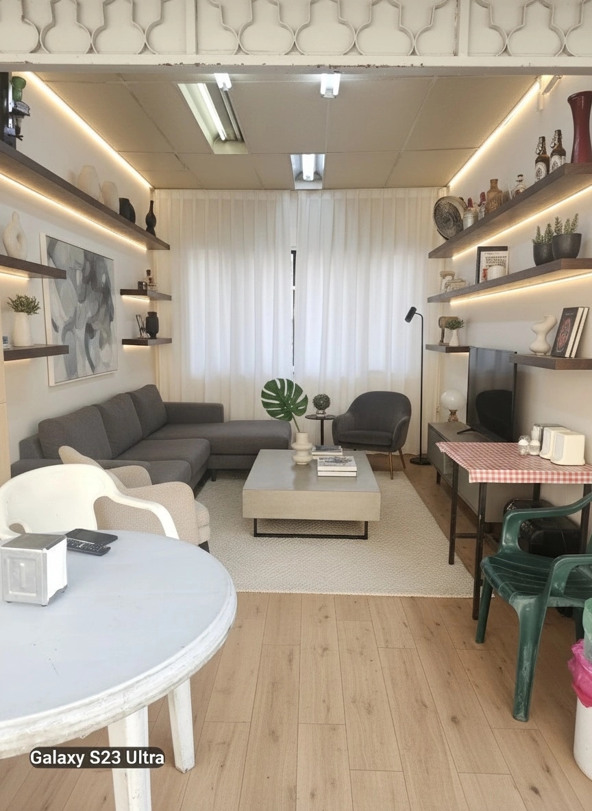 Interior design in Contemporary style — Living Room by GenRoom AI
