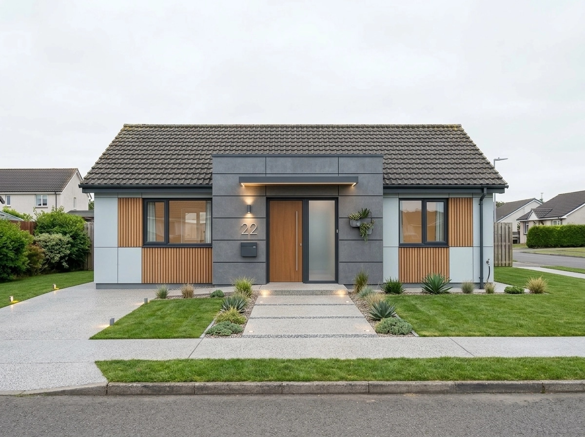 Contemporary Facade Facade design — facade photo by GenRoom AI