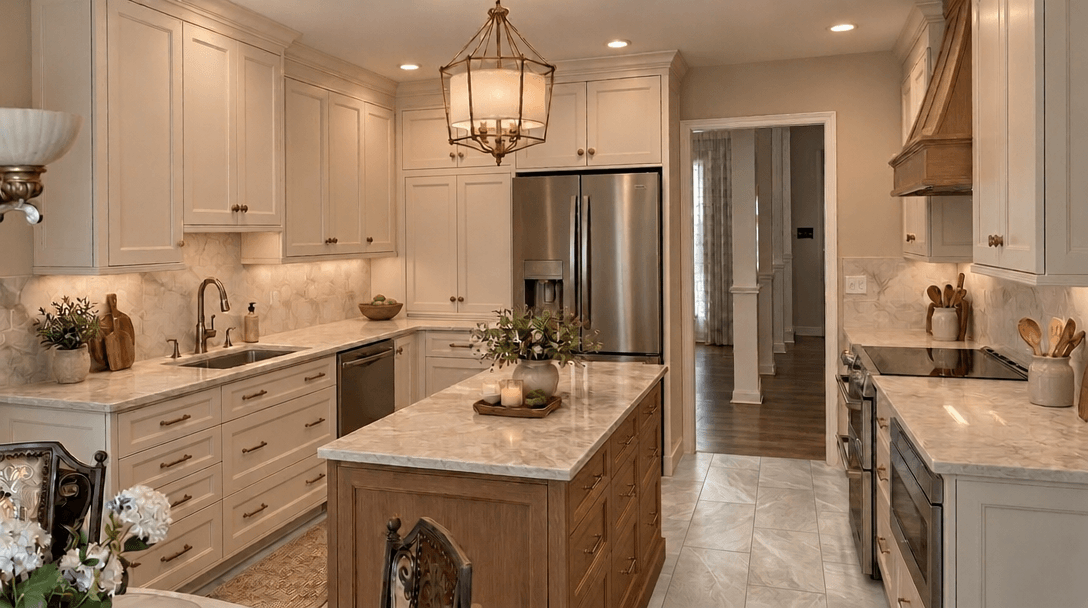 Interior design in Classic style — Kitchen by GenRoom AI