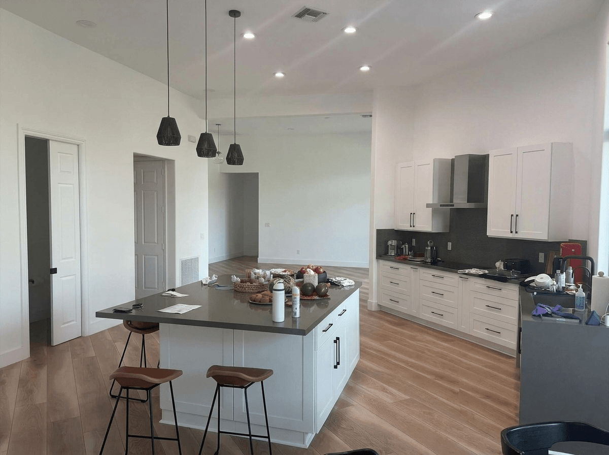 Kitchen interior in no_style style — photo by GenRoom AI