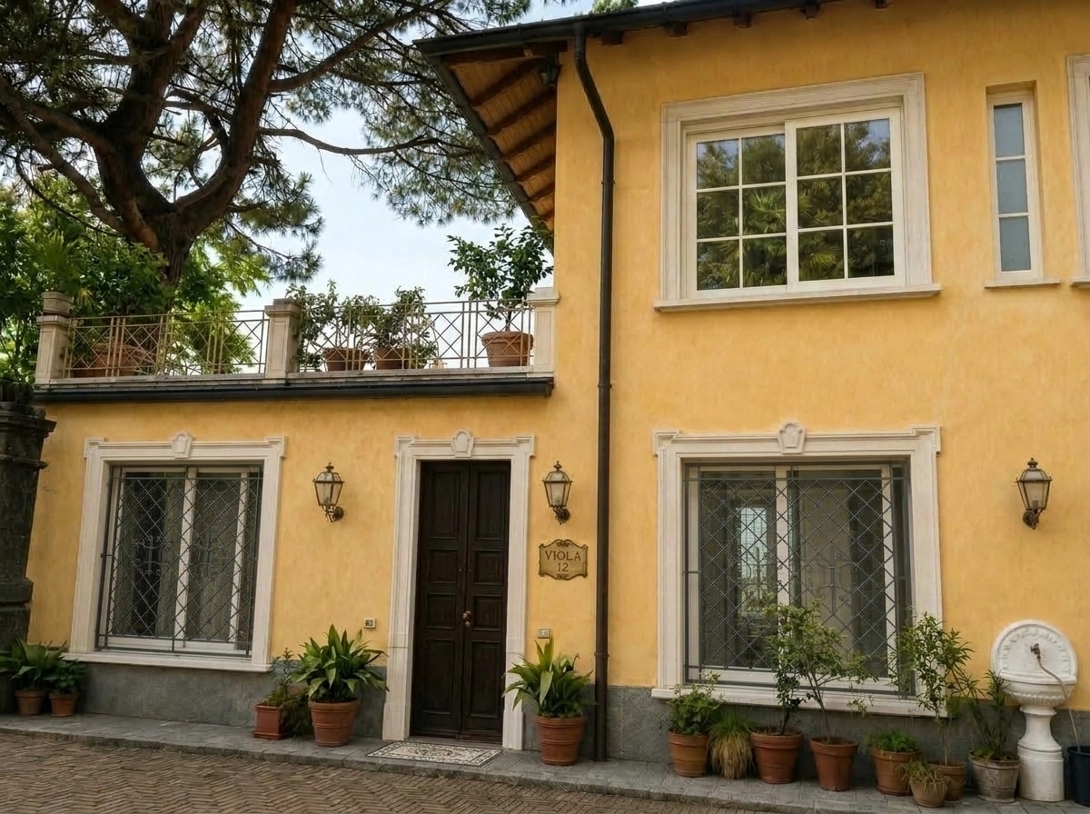 Mediterranean Facade Facade design — facade photo by GenRoom AI