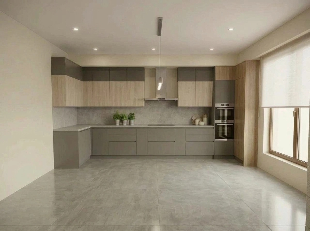 Kitchen interior in no_style style — photo by GenRoom AI