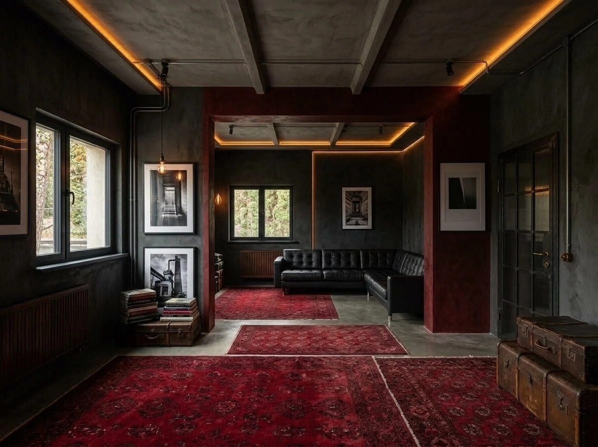 Interior design in Loft / Industrial style — other by GenRoom AI