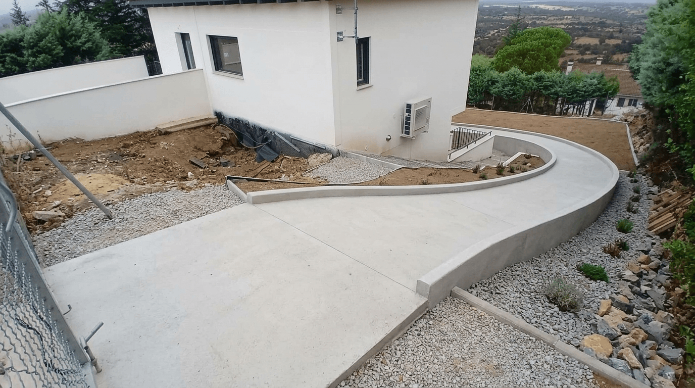 Contemporary Yard Yard design — yard photo by GenRoom AI