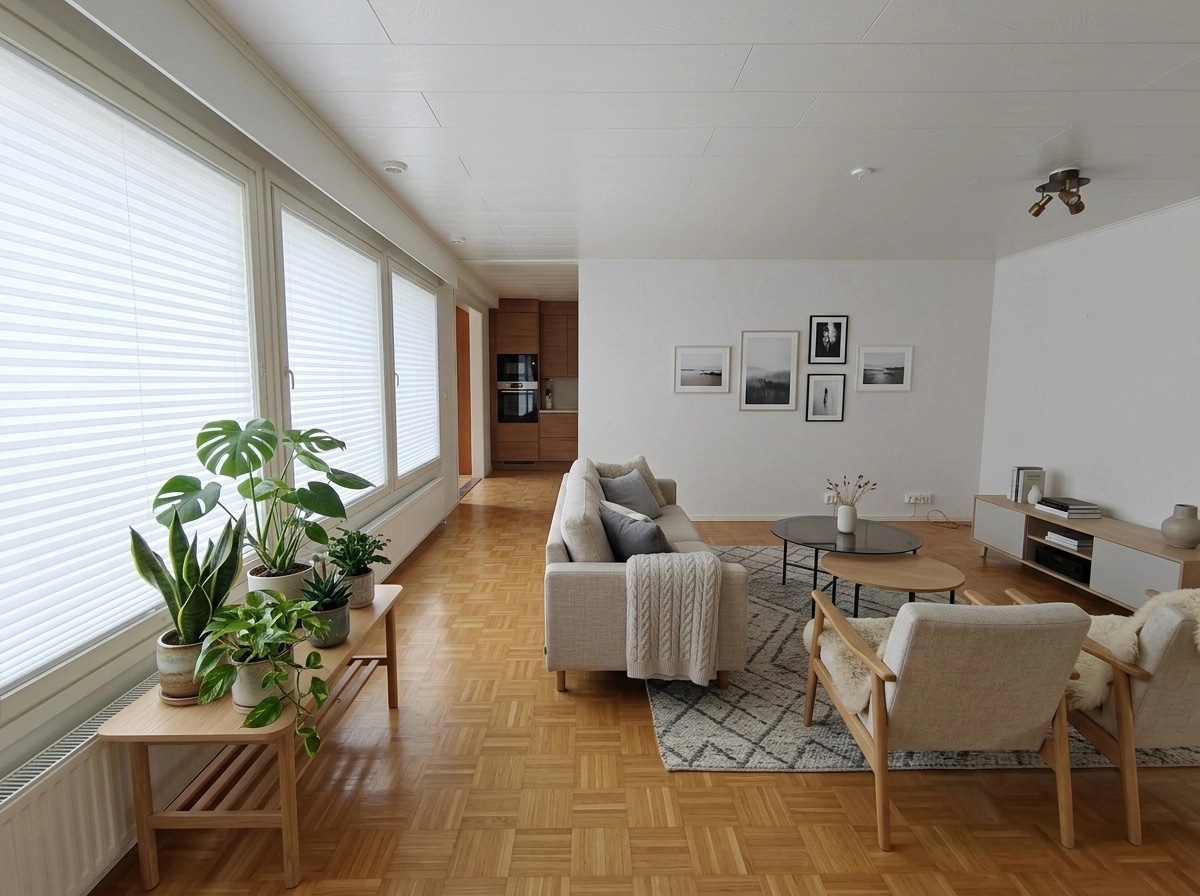 Scandinavian Living Room design — interior photo by GenRoom AI