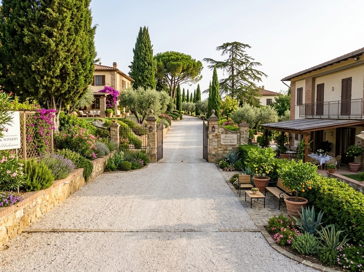 Mediterranean Yard Yard design — yard photo by GenRoom AI