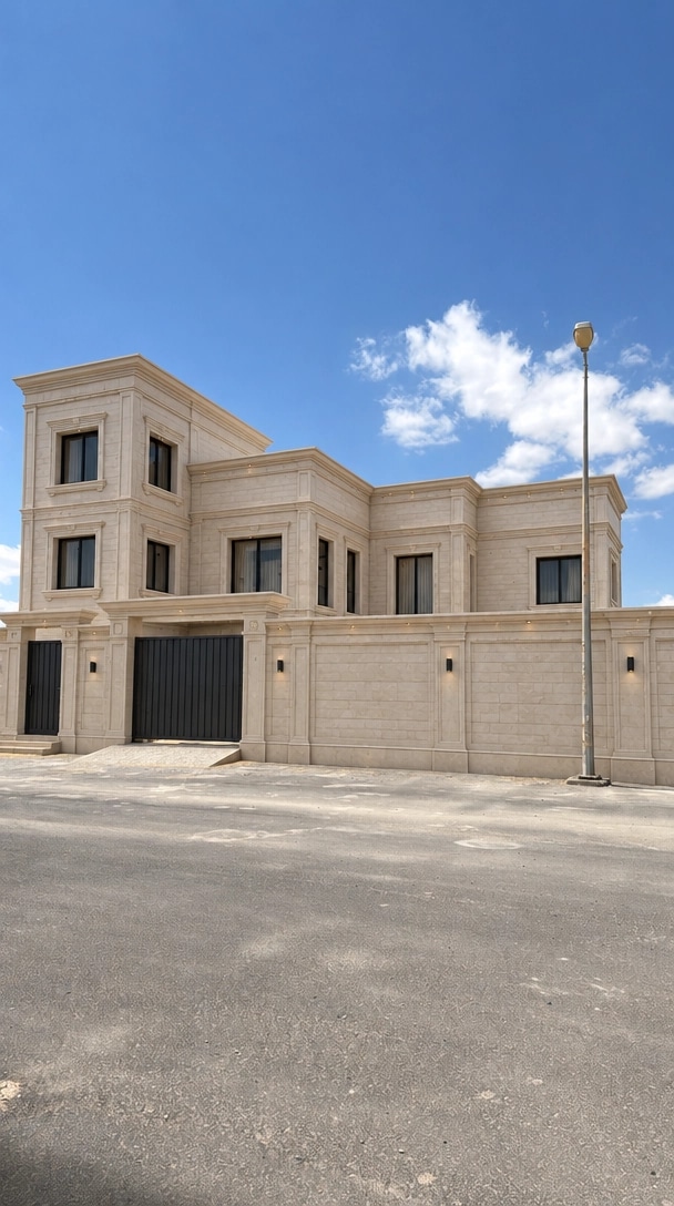 Classic Facade الواجهة design — facade photo by GenRoom AI