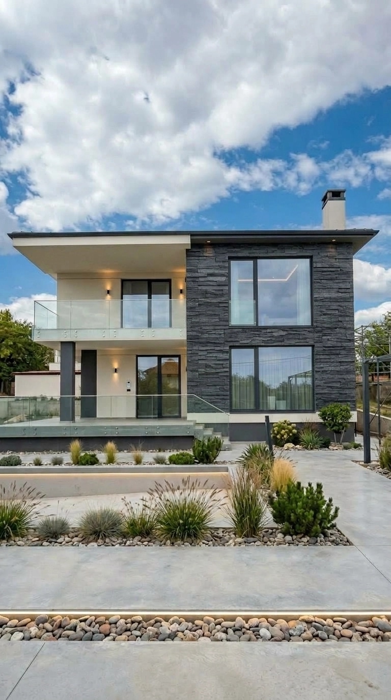 Facade design in Contemporary Facade style — Facade by GenRoom AI