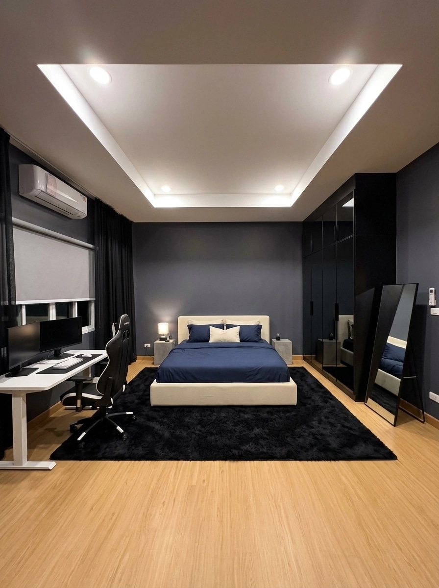 Minimalism Bedroom design — interior photo by GenRoom AI
