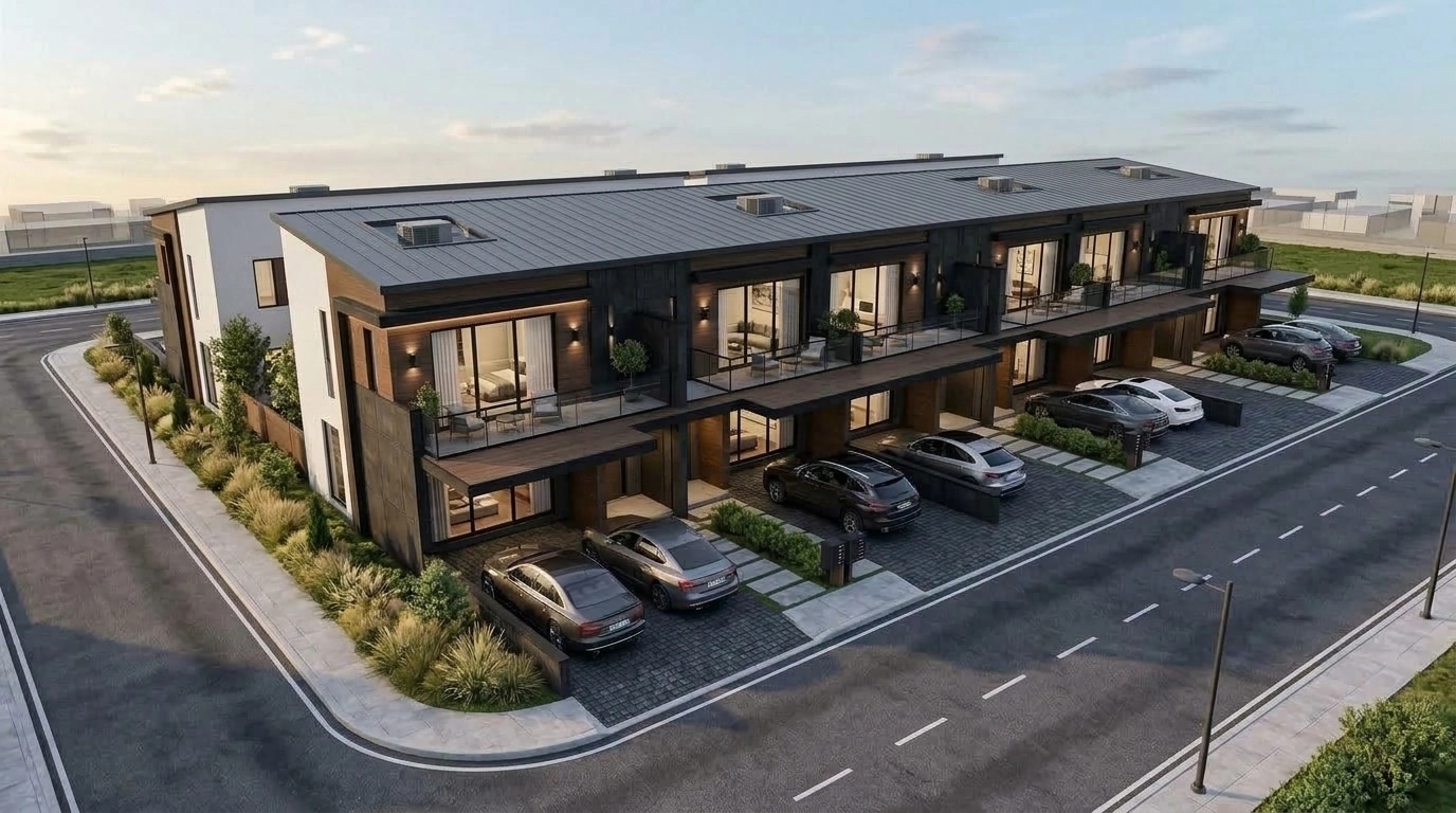 Facade design in Contemporary Facade style — Facade by GenRoom AI