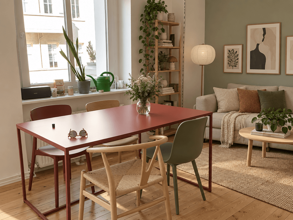 Scandinavian Living Room design — interior photo by GenRoom AI