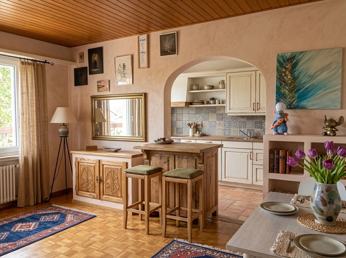 Interior design in Mediterranean style — Living Room by GenRoom AI