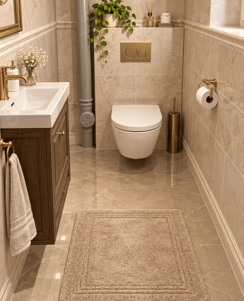 Bathroom interior in Classic style — photo by GenRoom AI