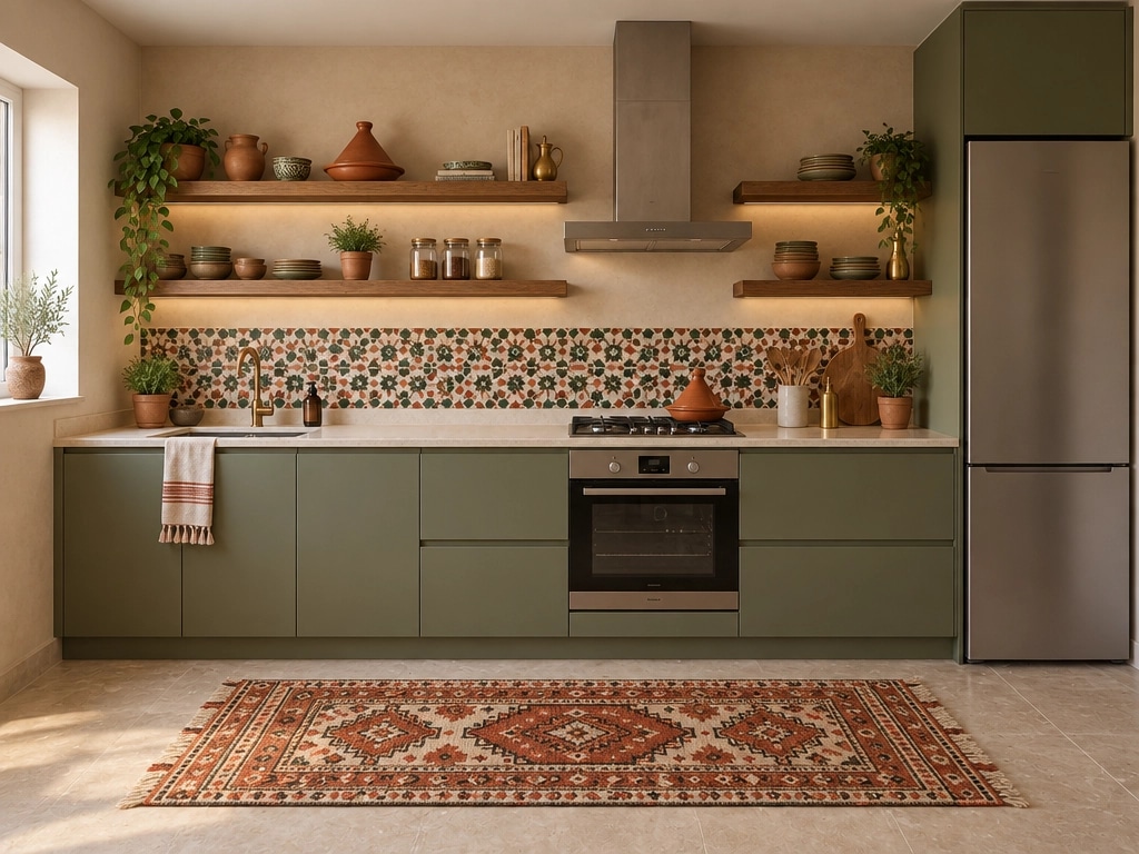 Interior design in Arabian / Moroccan style — Kitchen by GenRoom AI