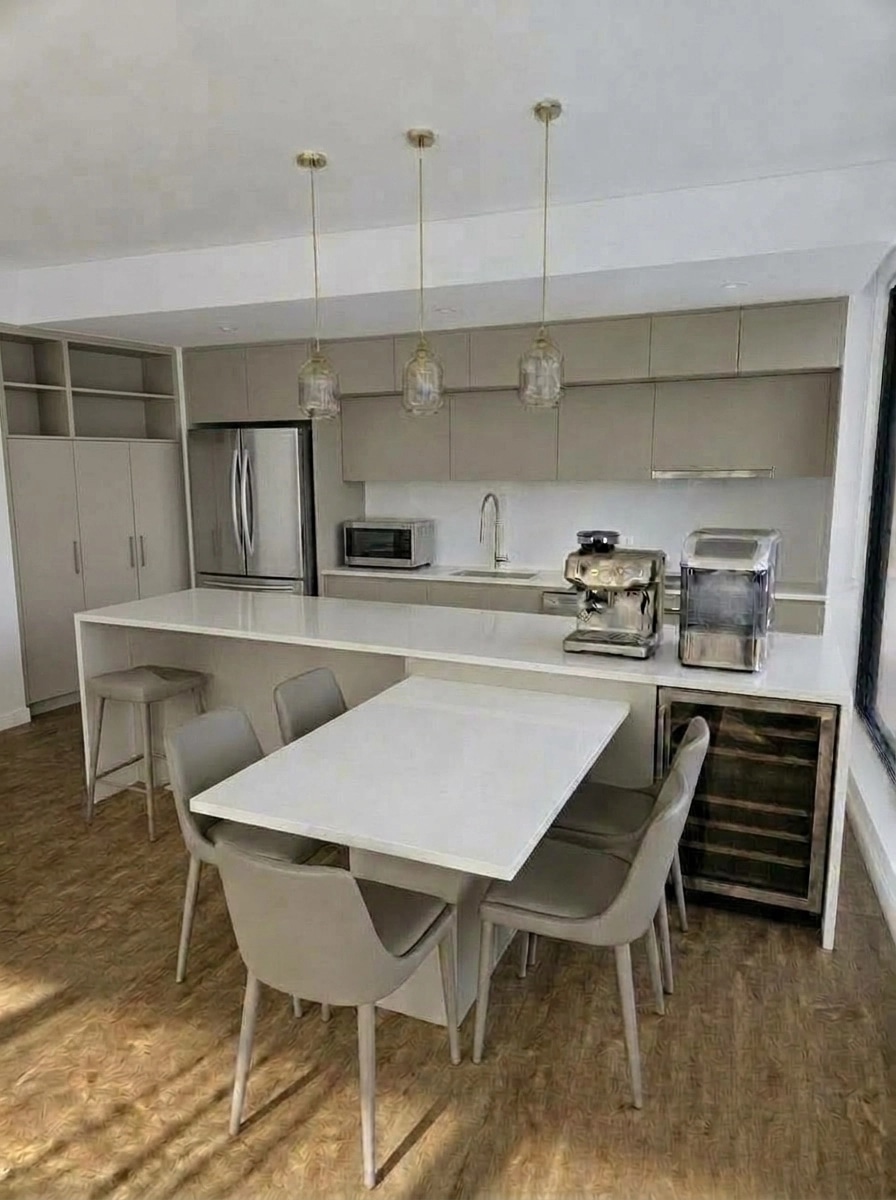 Kitchen interior in no_style style — photo by GenRoom AI