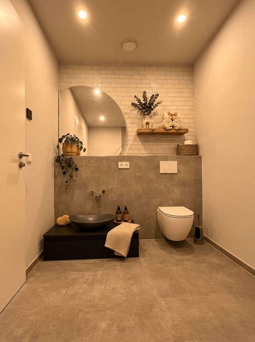 Bathroom interior in no_style style — photo by GenRoom AI