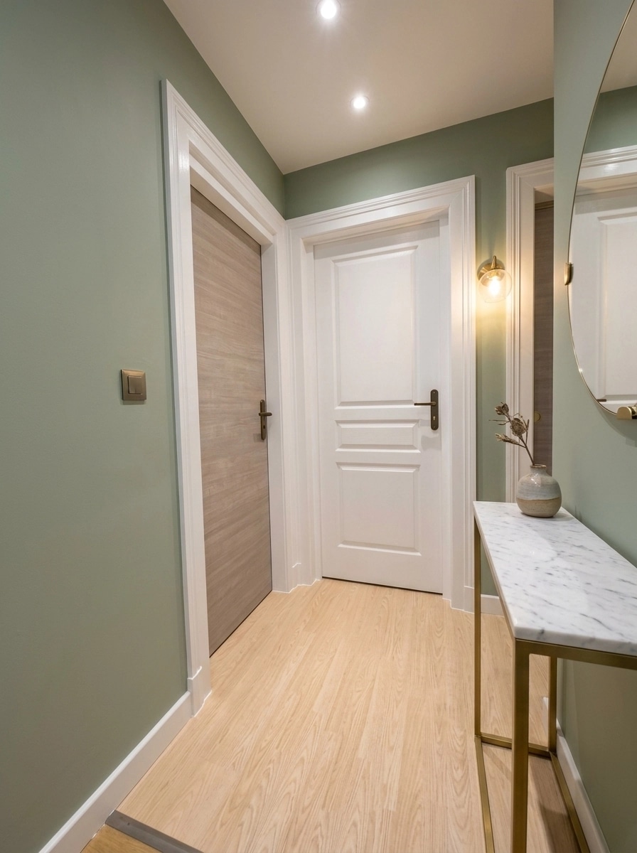 Hallway interior in no_style style — photo by GenRoom AI