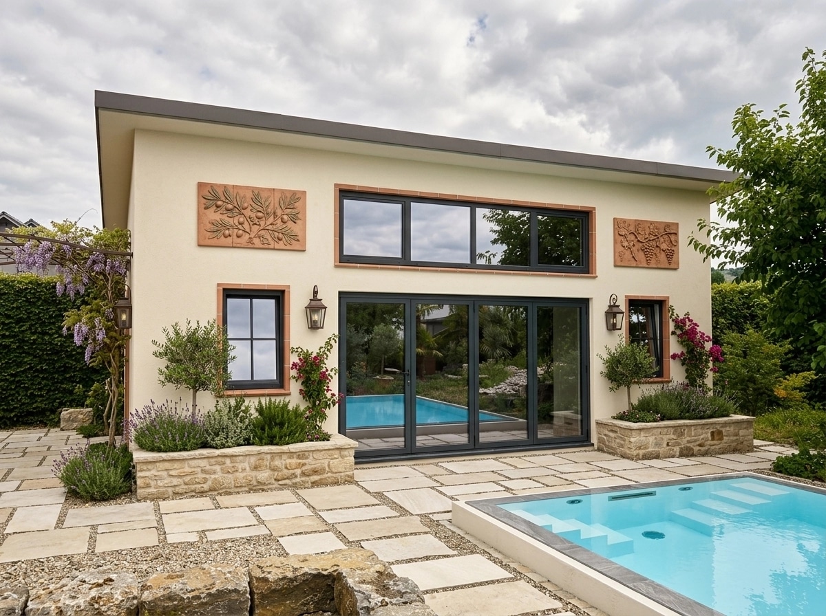 Mediterranean Facade Facade design — facade photo by GenRoom AI